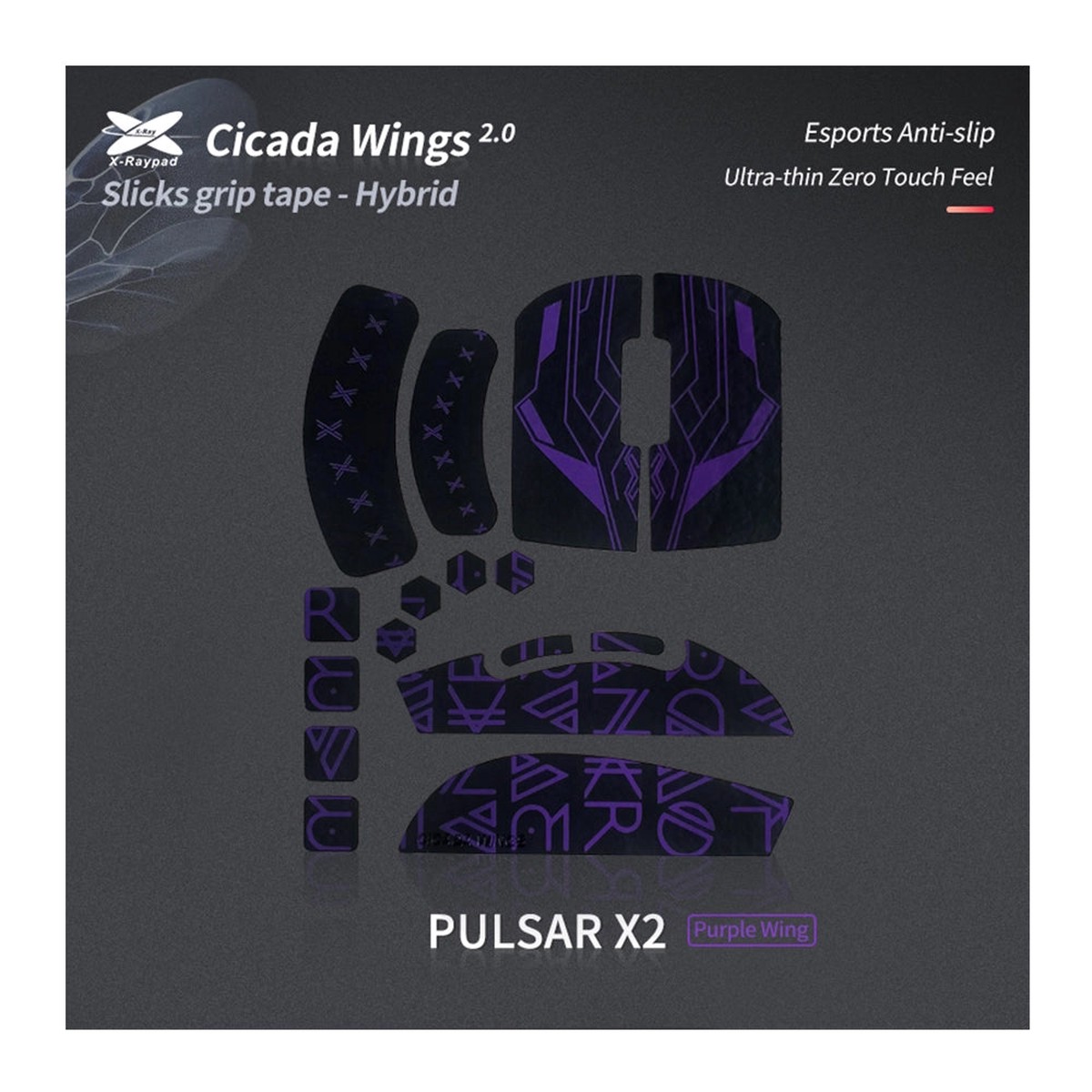x-raypad-cicada-wings-2-0-grips-pulsar-x2-black-purple