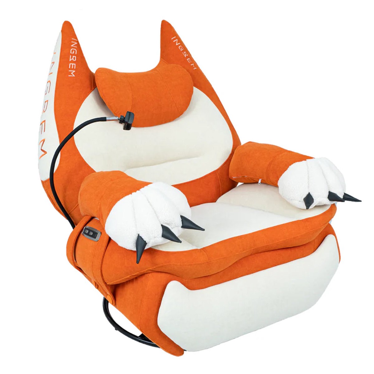 power-smart-sofa-recliner-orange
