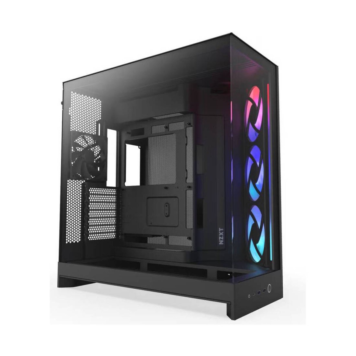 nzxt-h9-flow-rgb-fans-2025-dual-chamber-mid-tower-case-black