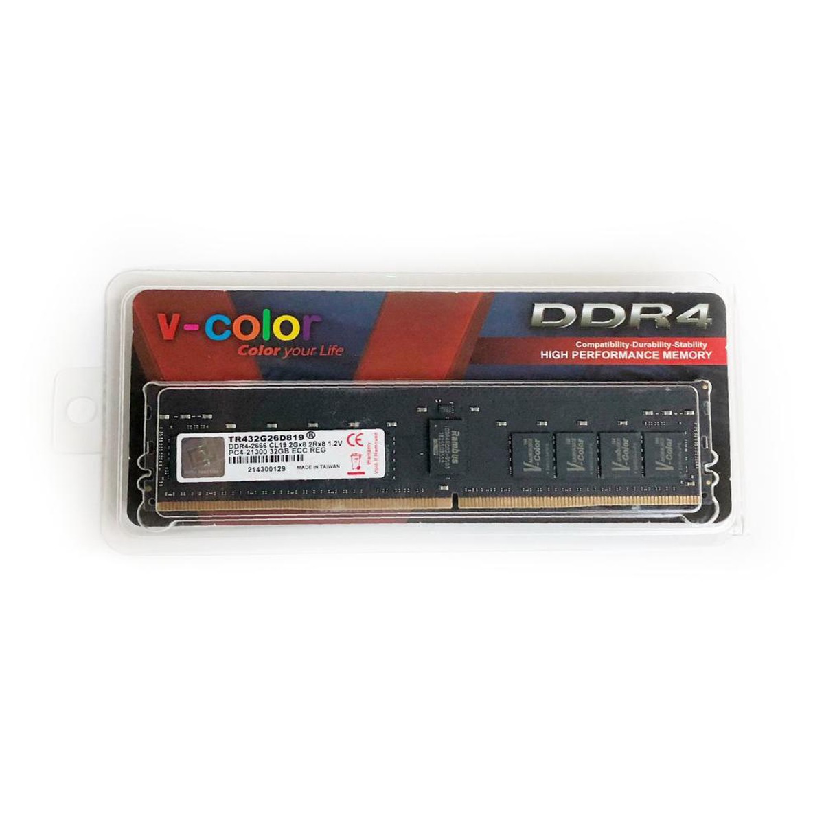 v-color-32gb-ecc-pc-21300-2666mhz-ddr4-2gx8-2rx8-r-dimm-1-2v