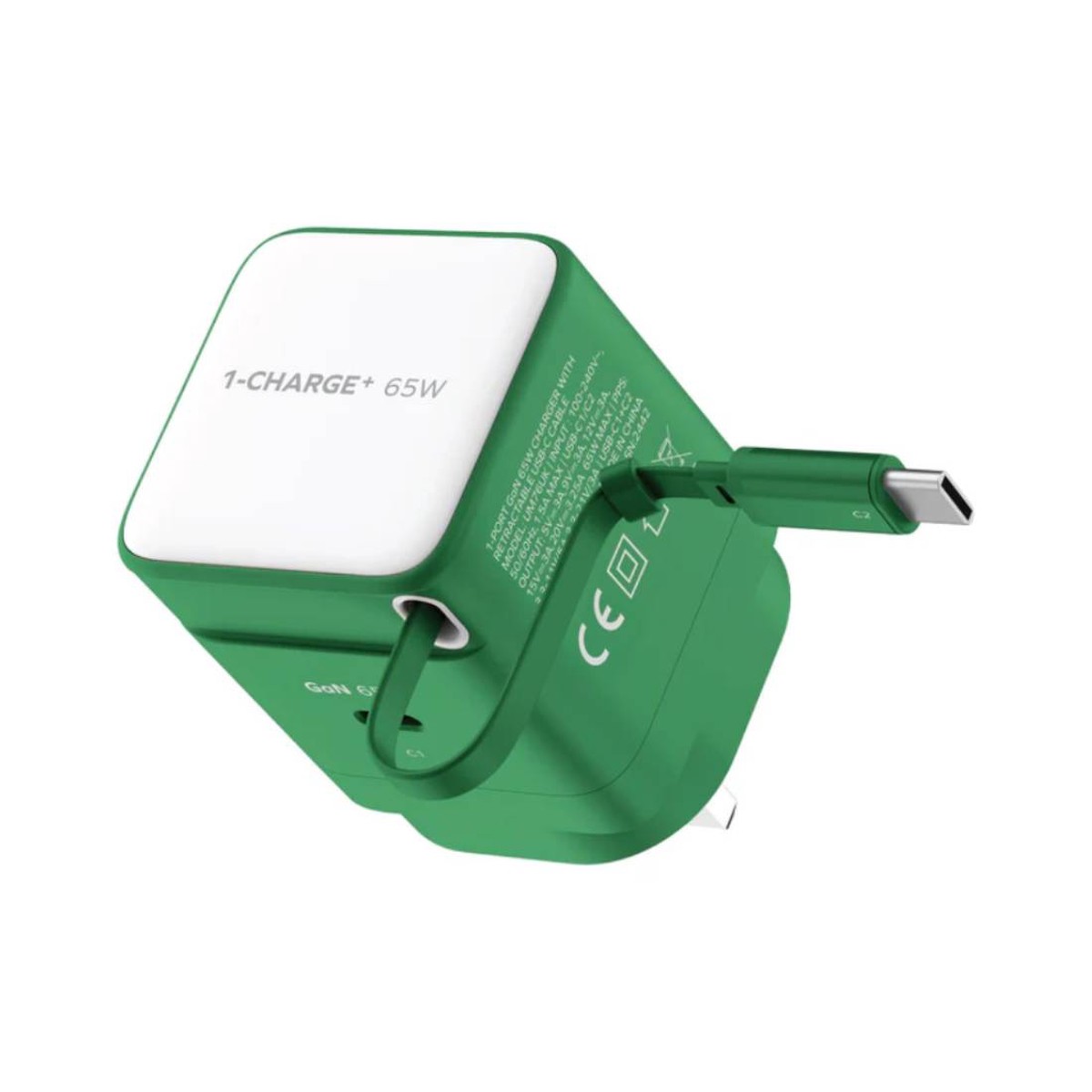 momax-1-charge-65w-gan-1-port-charger-usb-c-cable-adaptor-green