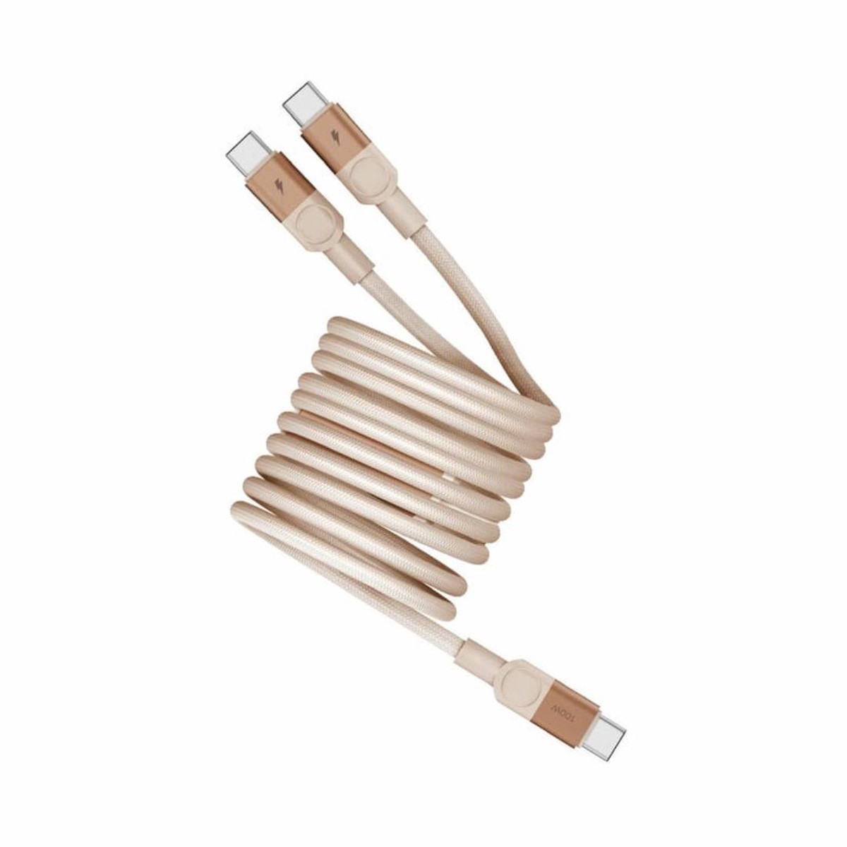 momax-mag-link-100w-usb-c-to-dual-usb-c-magnetic-cable-2m-desert-titanium