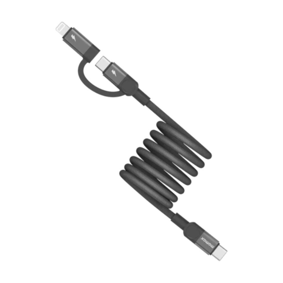 momax-mag-link-usb-c-to-c-lightning-magnetic-cable-1m-black