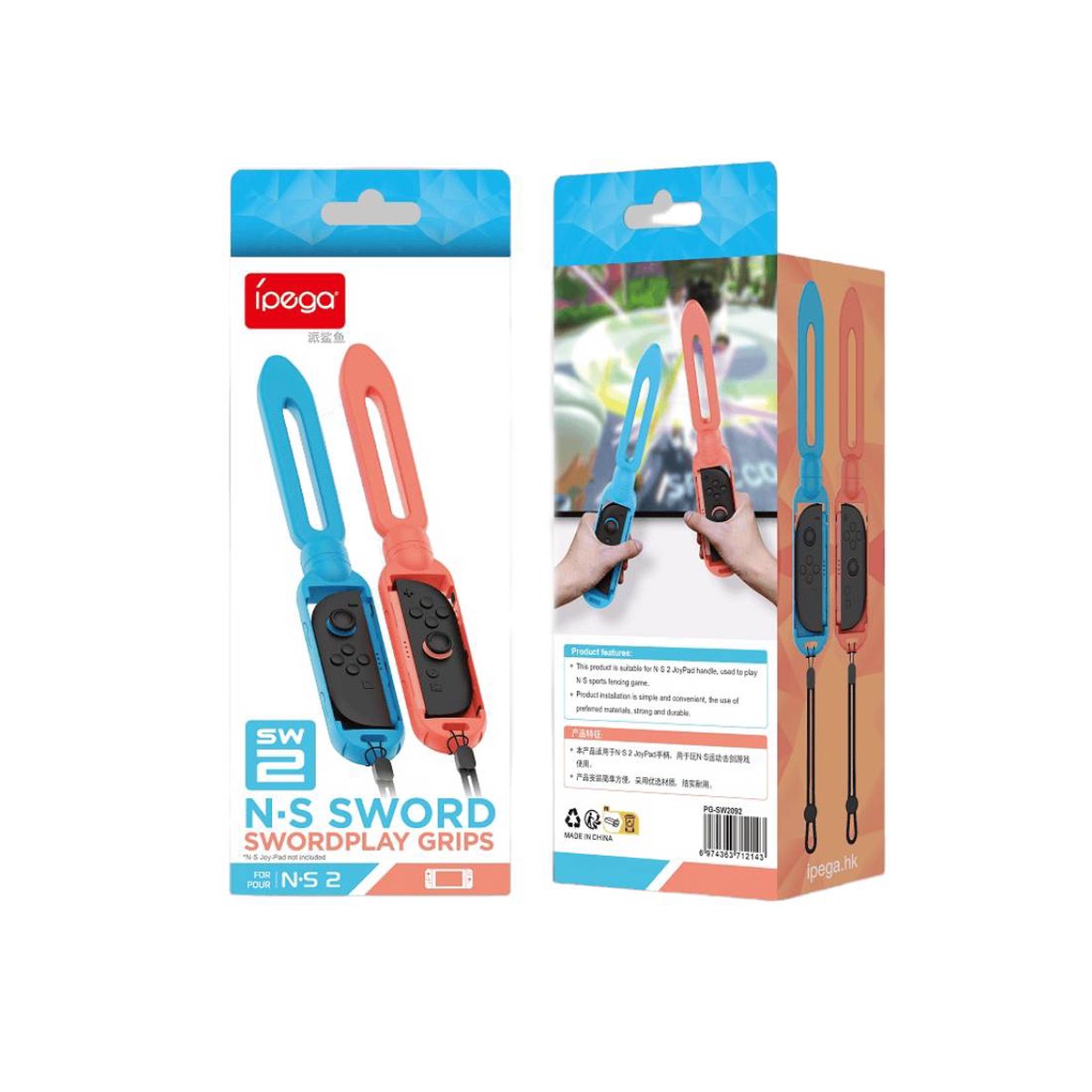 nintendo-switch-2-joy-cons-golf-racket-2pcs-per-pack-blue-red