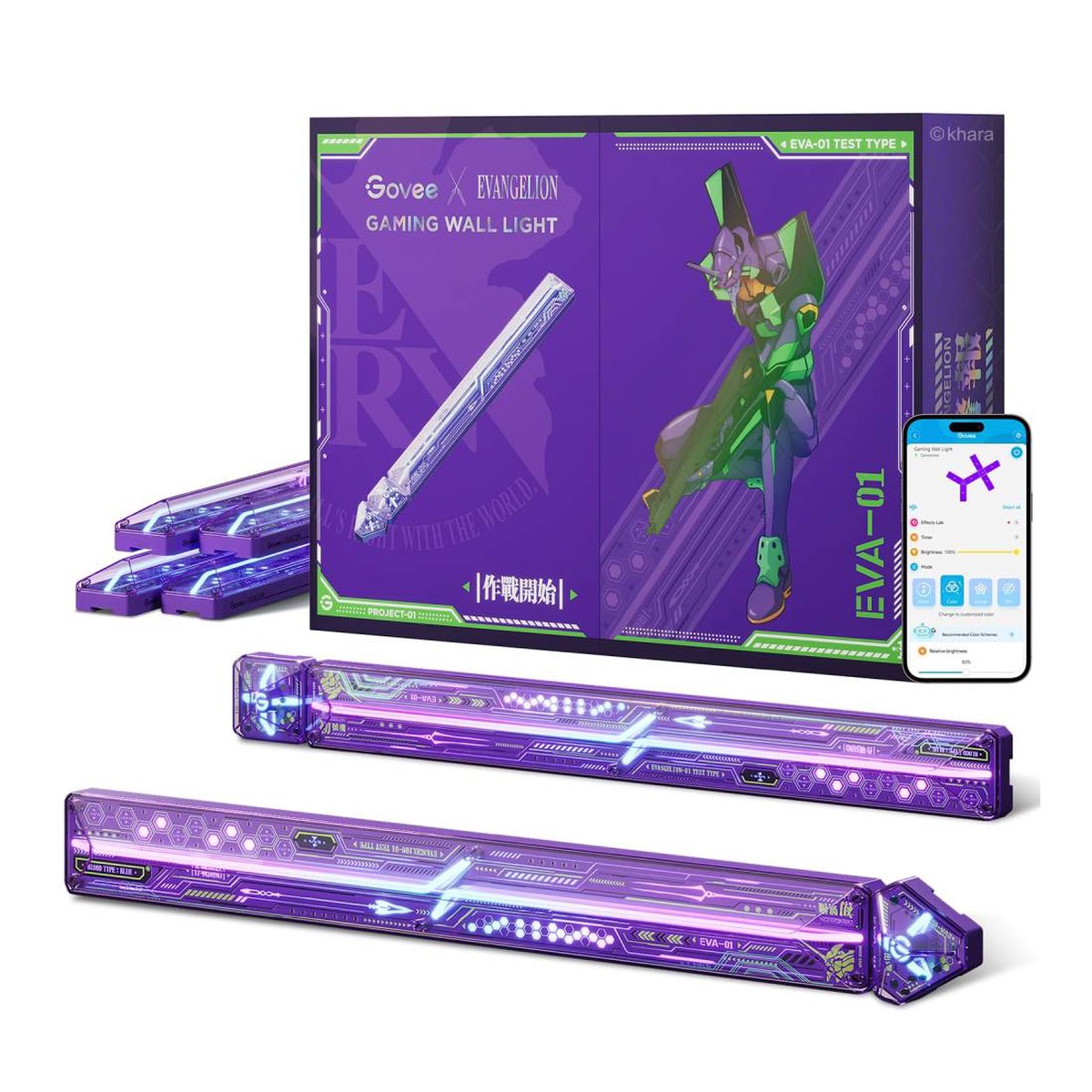 govee-x-evangelion-gaming-wall-lights-8-pieces