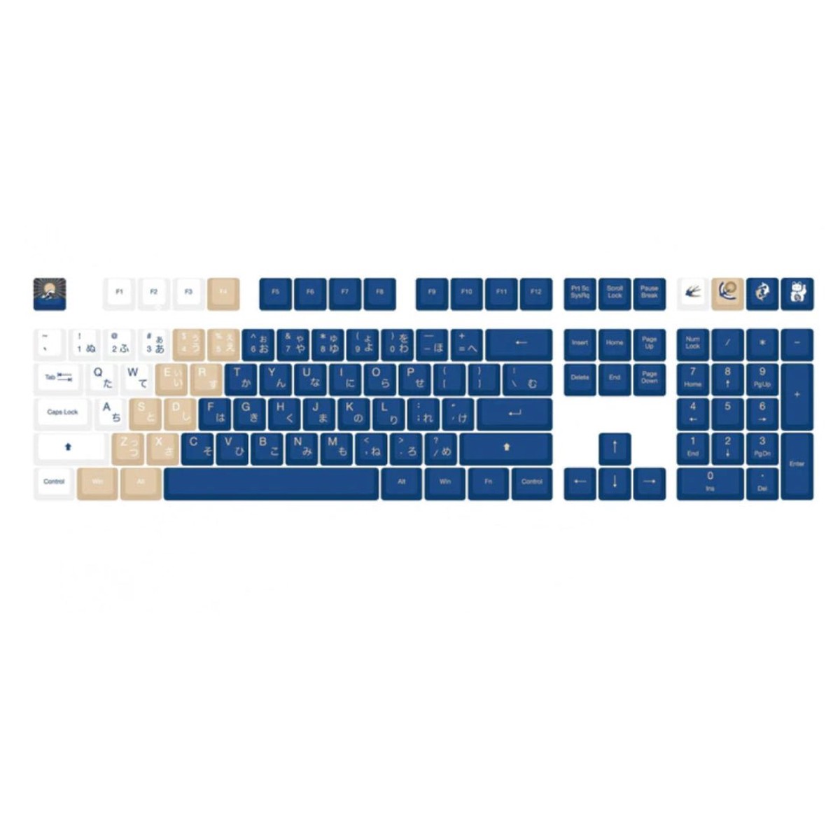 traitors-ukiyo-e-108-pbt-keycap-set