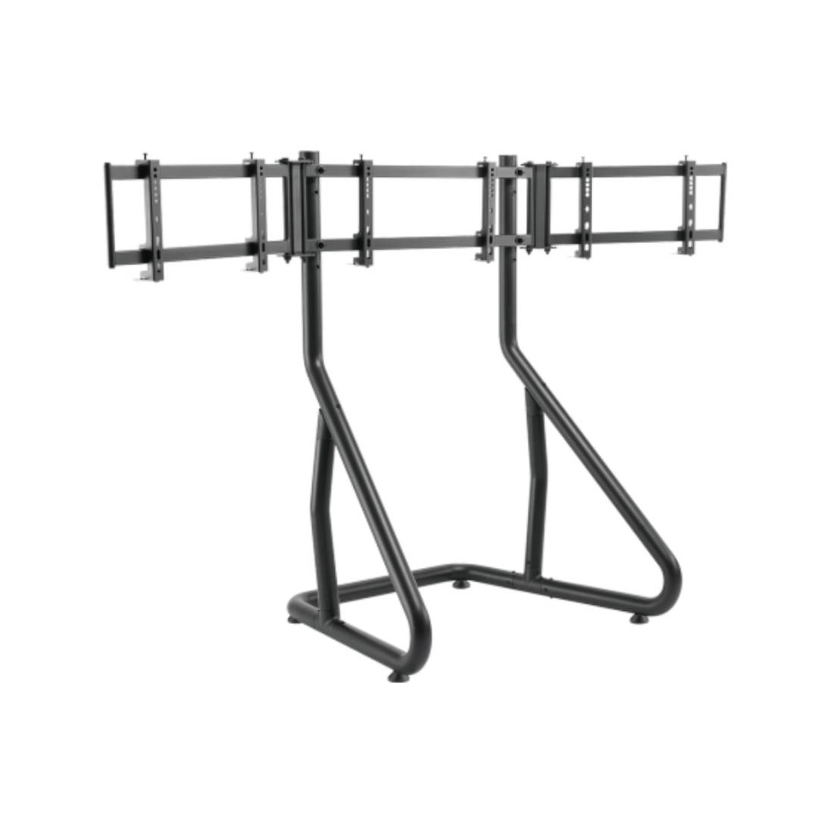epic-gamers-triple-monitor-stand-fine-texture-black