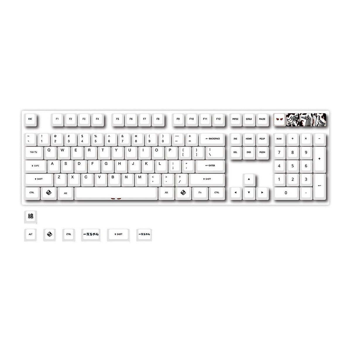 traitors-ittan-momen-108-pbt-keycap-set