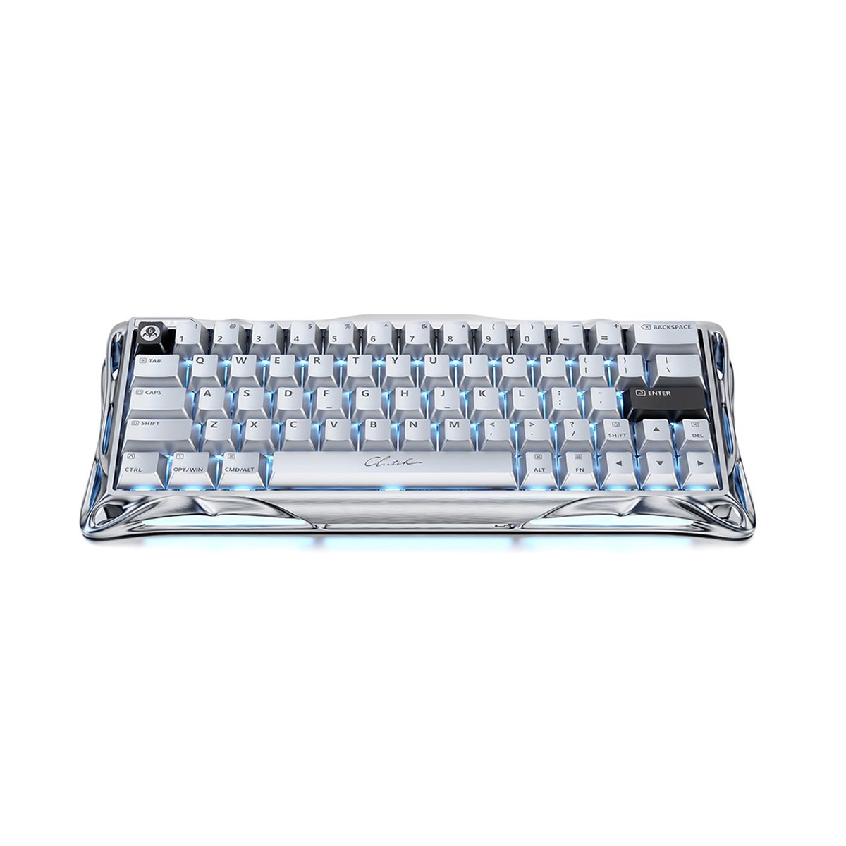 gravastar-mercury-v60-pro-magnetic-switch-gaming-keyboard-chrome-silver