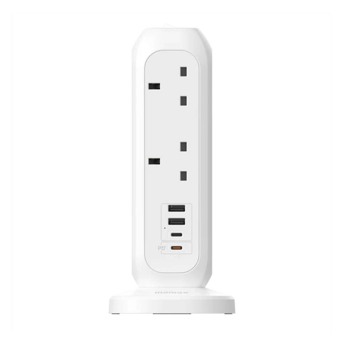 momax-one-plug-11-outlet-power-strip-with-usb-charger-white